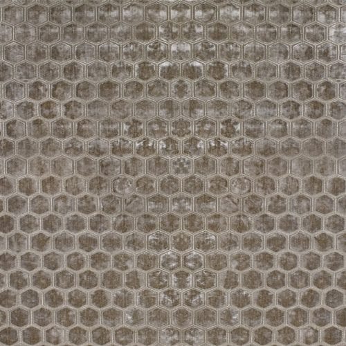 De prachtige fluwelen stof met honinggraad patroon, Manipur dove