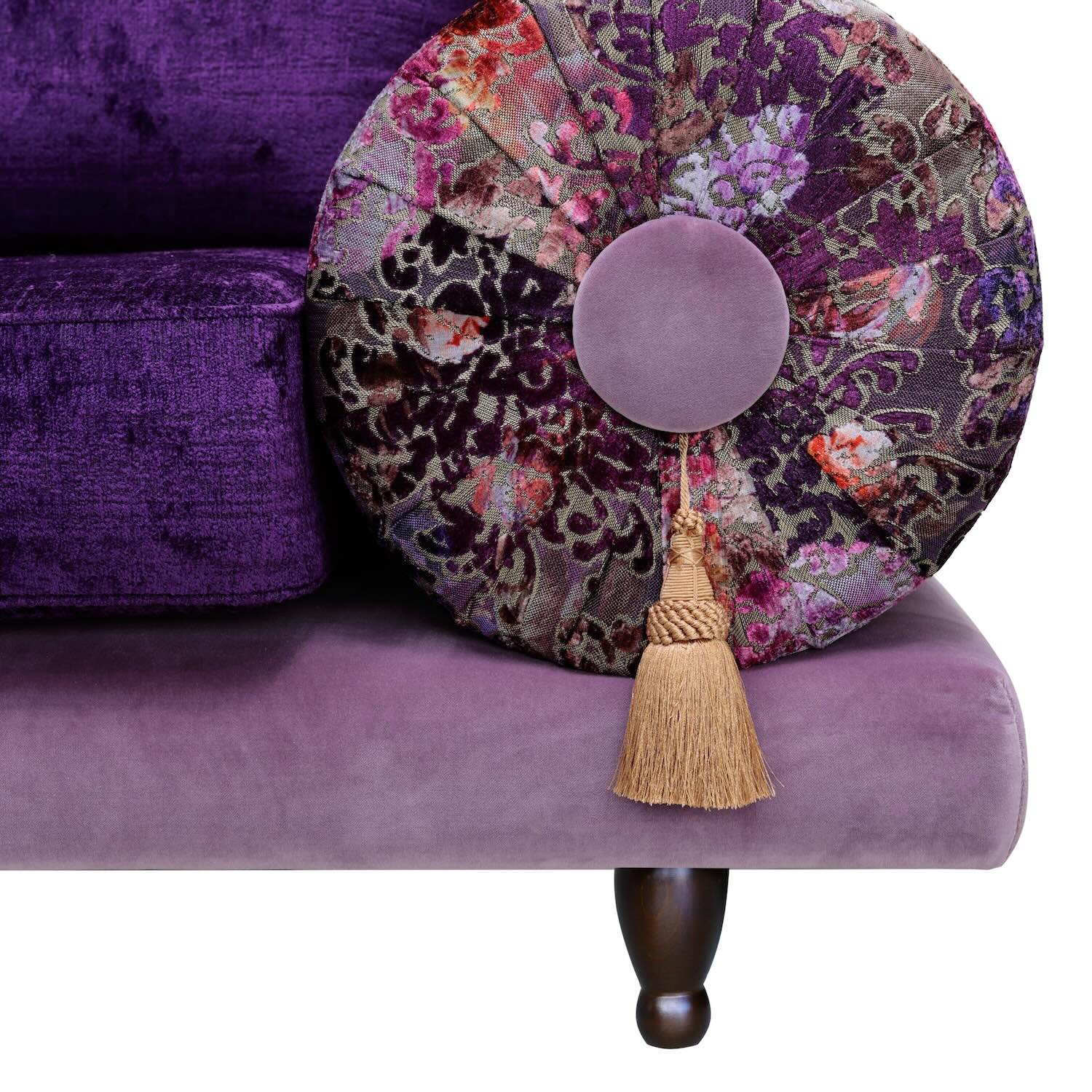 Bloemenpatronen in interieurdecoratie: Casablanca Zambelli