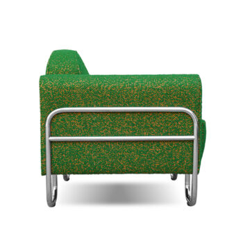 zijkant groene dyker 30 fauteuil