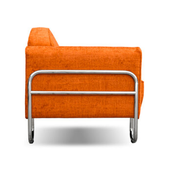 zijkant oranje dyker 30 bank