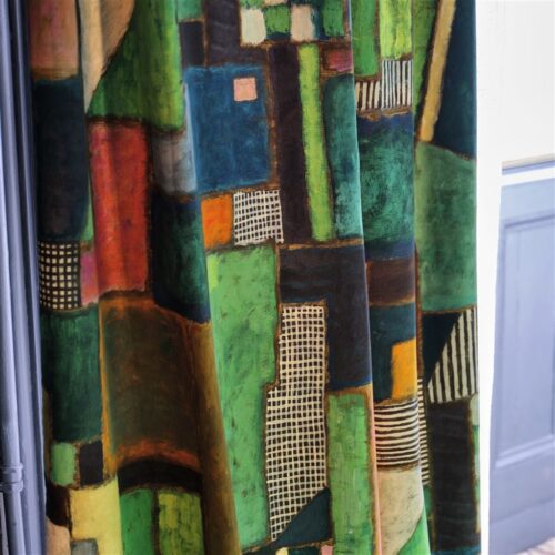 Gordijnen combineren met interieur raku patchwork gordijnen