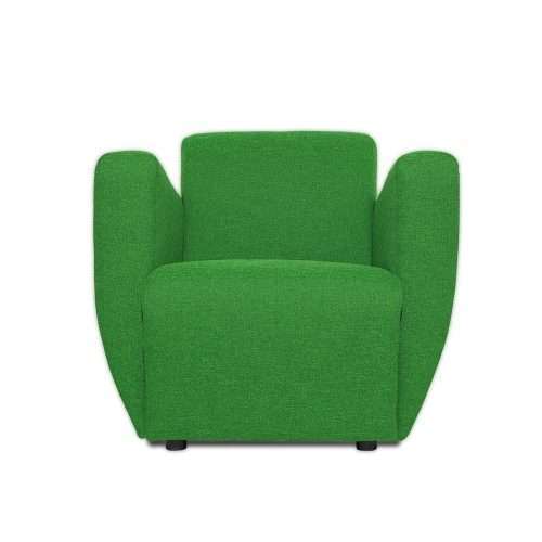 de groene Lobby fauteuil